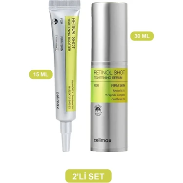 Celimax Set Retinal Shot Tightening Booster 15 ml / Retinol Shot Tightening Serum