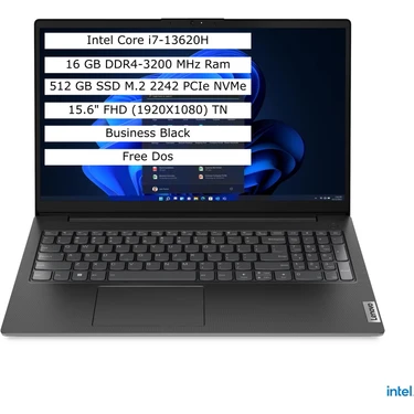 Lenovo V15 G4 Intel Core I7-13620H 16GB 512GB SSD 15.6" Fhd Freedos Taşınabilir Bilgisayar