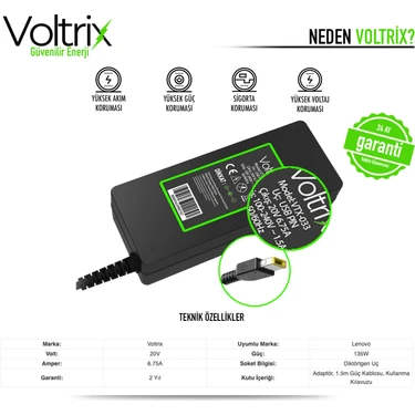 Voltrix Lenovo Ideapad Gaming 3-15ACH6 82K200JWTX Uyumlu Fiyatı