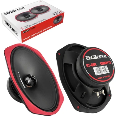 Staf Ford Stafford GT-69R Oto Midrange Oval 6x9 Inç 420 Watt Fiyatı