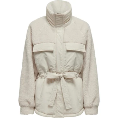 Only Onlarıanna Padded Mıx Teddy Jacket Otw