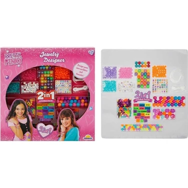 OMZ Hobi Set 2in1 Boncuk Takı Tasarım Harfli Kız Erkek Çocuk Fiyatı