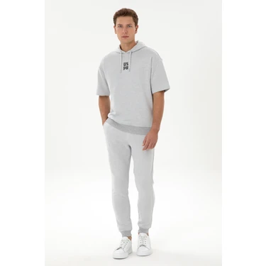 U.s. Polo Assn. Erkek Gri Melanj Eşofman Altı