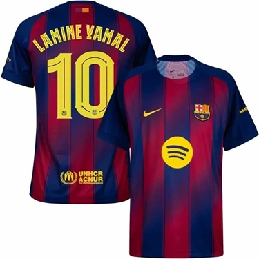 Legent Lady Barcelona 2025-2026 Iç Saha Lamine Yamal 10 Yetişkin Futbol