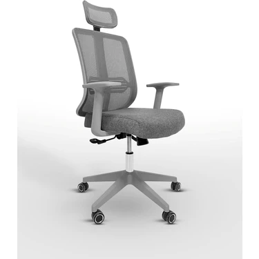 Zeon Büro Ofis Sistemleri // Comfort Mood Gray Yönetici Koltuğu Ofis Çalışma