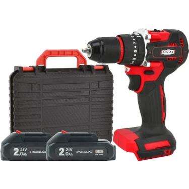Attlas Atb 21 BLPD-202C 21V 2x2.0Ah Çift Akülü Kömürsüz Darbeli Matkap -