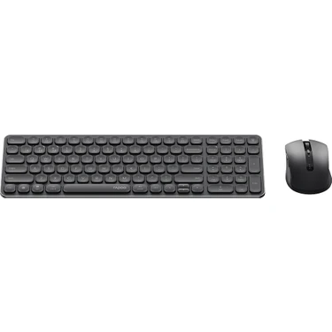 Rapoo 9350S Multi-Mode Wireless ve Bluetooth Bağlantılı, Dpı Ayarlı, Sessiz Türkçe Q Klavye ve