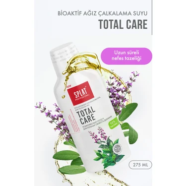 SPLAT Ferahlatıcı Nane Tadında Professional Total Care Ağız Çalkalama Suyu
