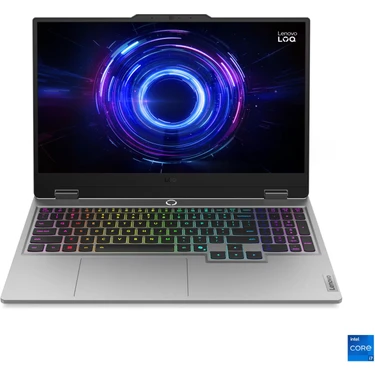 Lenovo Loq Intel Core I5 13450HX 16GB 1 Tb SSD RTX5050 Freedos 15.6" Fhd 144Hz Taşınabilir