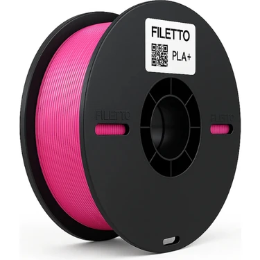 Filetto PLA+ 3D Filament – 1.75mm – 1KG – AMS Uyumlu - PEMBE