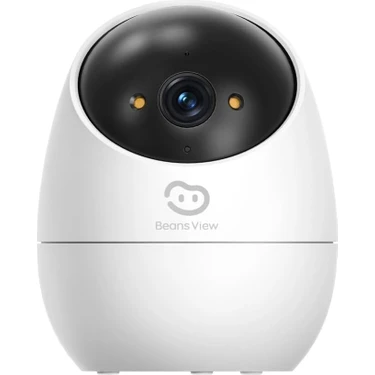 Beans View D210 2K | Akıllı İç Mekan Wifi IP Güvenlik Kamerası | 360° Hareket Takibi | Renkli Gece