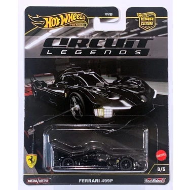 Hot Wheels Ferrari 499P Chase Metal Araba 1/64 Ölçek Siyah Fiyatı