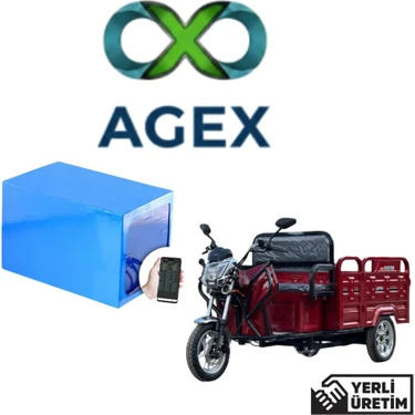 Agex Enerji Falcon Family 8000 Moped 72 Volt 30 Ah Lifepo4 Fiyatı