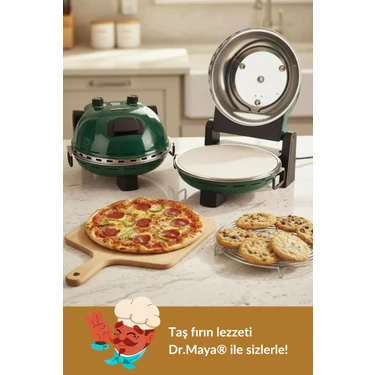 Dr.Maya® | Pro Plus Taş Fırın Pizza Makinesi -
