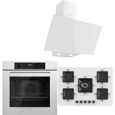 Ferre Icon Plus 75 Serisi 3lü Cam Ankastre Set