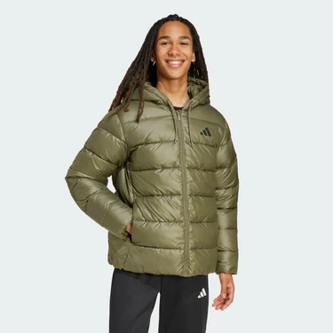 Adidas Sportswear JW2979 Essentials CLIMAWARM Synthetic Down Puffer Hooded