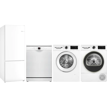 Bosch Çeyiz Seti KGN55VWE0N - SMS26DW00T - WGA242X3TR -