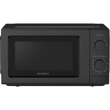 Kumtel Siyah Mikrodalga Fırın HM-15 20 L Kapasite 700 W Güçlü Performans ve Kullanıcı Dostu