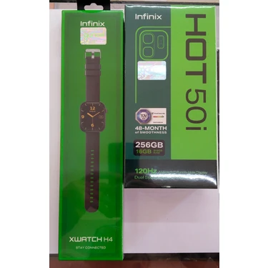 Infinix Hot 50i 256GB 8+8 16GB Ram Mor Saat