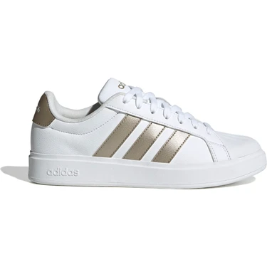 Kadınlar İçin adidas STREETTALK Beyaz Sneaker Suni Deri Malzeme Kauçuk Taban Hafif ve Esnek