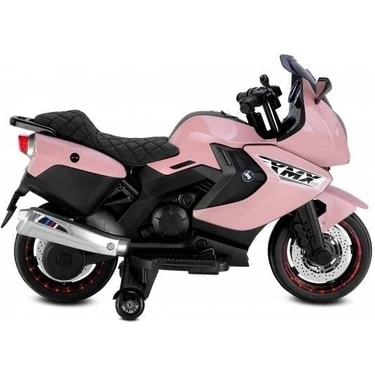 Babyhope 438 XMX-316 Akülü Motor 12V Pembe Tek Kişilik 25 kg Taşıma Kapasitesi