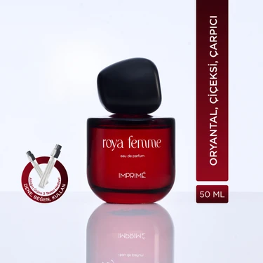 Imprime Roya Femme  Edp Kadın Parfüm 50ML | Oryantal & Çiçeksi |biberiye, Sardunya, Sandal Ağacı,