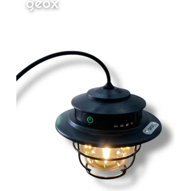Geox Retro Kamp Lambası 500 lm Şarj Edilebilir Portatif Fiyatı