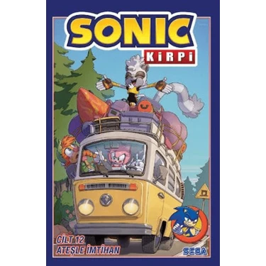 Presstij Kitap Kirpi Sonic Cilt 12: Ateşle