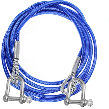 GD24 Oto Araç Çekme Halatı 7 Ton Çelik 4 Metre İzoleli