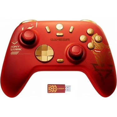 Gamesir Nova 2 Lite Hall Effect 2.4g Wireless Controller Iron Man Edition Nintendo Switch, Windows