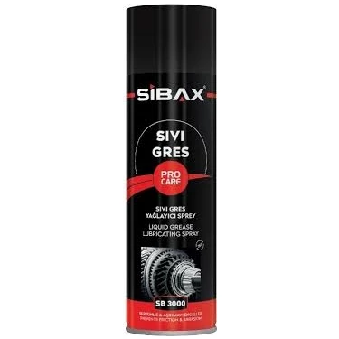 Hırdavat Evreni Sibax Sıvı Gres Yağlayıcı