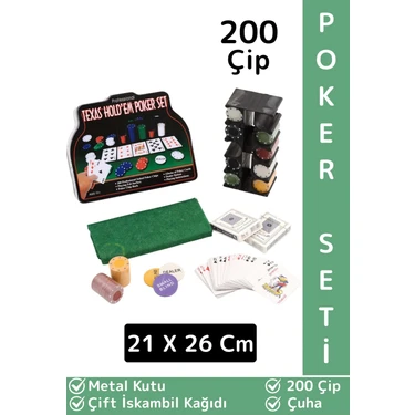 Wintoup Luxery Texas Holdem Casino Blackjack 200 Poker Çipi Fiyatı