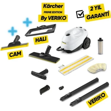 Karcher Sc 3 Easyfix 1900 W Güçlü Buharlı Temizlik Makinesi Cam ve Halı Başlığı ile