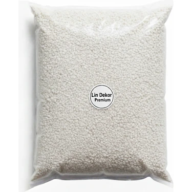 Lin Dekor Premium Beyaz Akvaryum Kumu 1-3 mm 2 kg - Bitkili Akvaryumlara