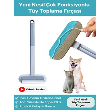 Nobera Kedi Köpek Tüy Toplayıcı – Halı, Kıyafet, Koltuk Için Pratik Temizlik