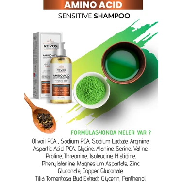 Revox Amino Asit Sensitive Şampuan Dökülme Karşıtı Hızlı Fiyatı