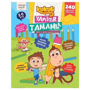 Turkuvaz Dergi Kukuli Ile Yapıştır Tamamla