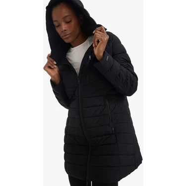 DeFacto Su İtici Regular Fit Kapüşonlu Şişme Parka Mont