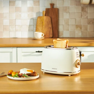 Karaca Retro Wood Ekmek Kızartma Makinesi 2 Dilim