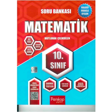 Periskop Yayınları 10. Sınıf Matematik Soru Bankası (Yeni Kitabı