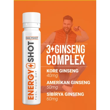 Marka Hangover Shot Energyshot Anında Enerji Desteği, 3 Fiyatı