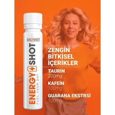 Marka Hangover Shot Energyshot Anında Enerji Desteği, 3 Fiyatı