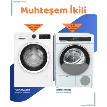 Profilo 2'li Avantajlı Set ( CGA242X3TR - KM10611CTR