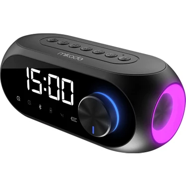 Mikado Md-W7 1200MAH 5W Siyah Bluetooth-Aux-Derece-Usb-Fm