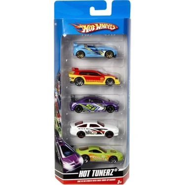 Hot Wheels 1806 Sinerjim 5'li Araba Seti +3 Yaş İçin Havalı Temalı Oyuncak