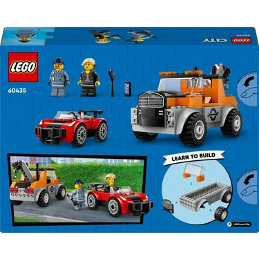 LEGO® City Çekici Kamyon ve Spor Araba Tamiri 60435 - 4 Yaş Fiyatı