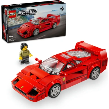 LEGO® Speed Champions Ferrari F40 Süper Araba 76934 - 9 Yaş & Üzeri Çocuklar için Yaratıcı Oyuncak