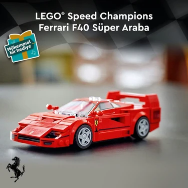 LEGO® Speed Champions Ferrari F40 Süper Araba 76934 - 9 Yaş Fiyatı