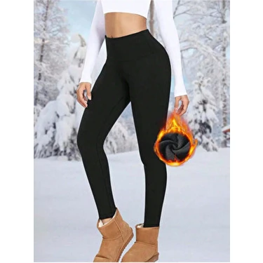 Lesa Wear Termal Kadın Tayt, Termal Içlik Tayt, Termal Yüksek Bel Sıkılaştırıcı ve Toparlayıcı