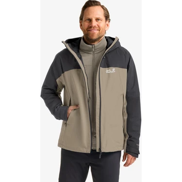 Jack Wolfskin Wild Places 3in1 Erkek Outdoor Mont